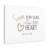 Scripture Canvas Glitter In My Veins Christian Bible Verse Meaningful Framed Prints, Canvas Paintings - Image 4