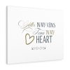Scripture Canvas Glitter In My Veins Christian Bible Verse Meaningful Framed Prints, Canvas Paintings