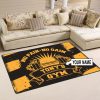 Personalized Fitness Home Gym Decor No Pain No Gain Area Rug Washable