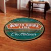 Cnsm Living Room Round Mat Circle Rug Cnsm Chicago North Shore & Milwaukee Railroad